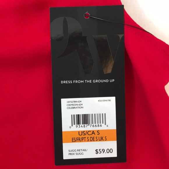Last Chance!! NWT Nine West Red A-Line tank top - Picture 4 of 7
